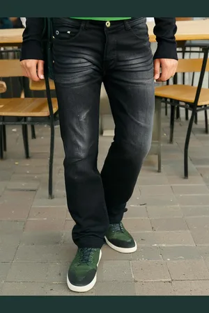 Rigo Men Tapered Fit Light Fade Stretchable Jeans