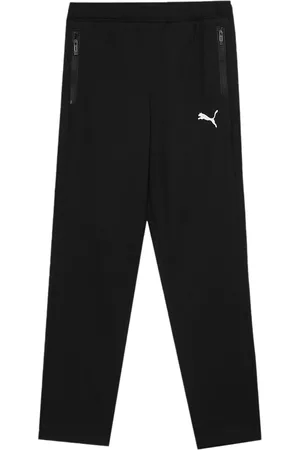 PUMA Boys Zippered Jersey Sweatpants