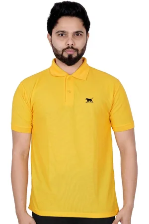 La Milano Men Polo Collar Slim Fit T-shirt
