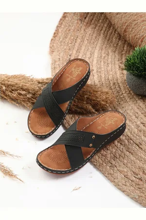 Liberty Women Self Design Slippers
