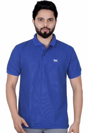 La Milano Men Polo Collar Slim Fit T-shirt