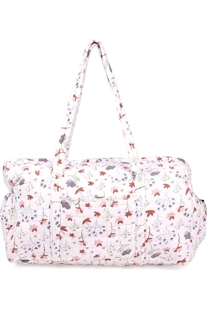 Moms Home Kids Printed Organic Cotton Waterproof Light Weight Diaper Bag