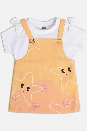 MINI KLUB Infant Girls Printed A-Line Dress With Top