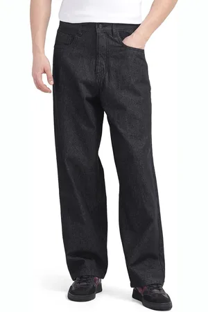 RARE RABBIT Men BRON PRIMARY BLACK Jeans