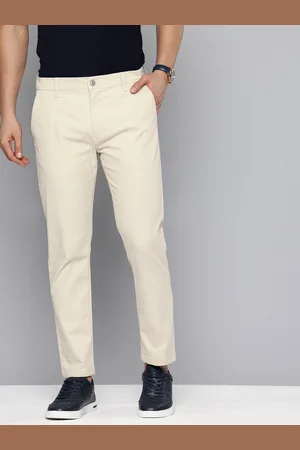 Flying Machine Men Slash Slim Tapered Fit Chinos Trousers