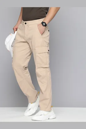 Flying Machine Men Tapered Fit Cargos Trousers