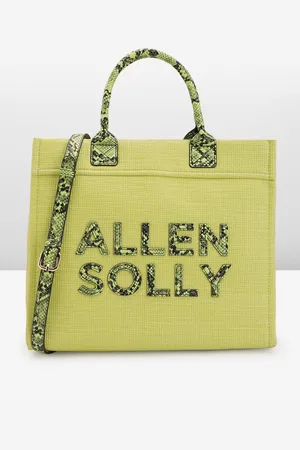 Allen Solly Snake Skin Textured Structured Handheld Bag with 11" Tablet Sleeve