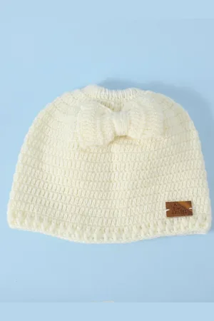 FUNKRAFTS Girls Woollen Beanie