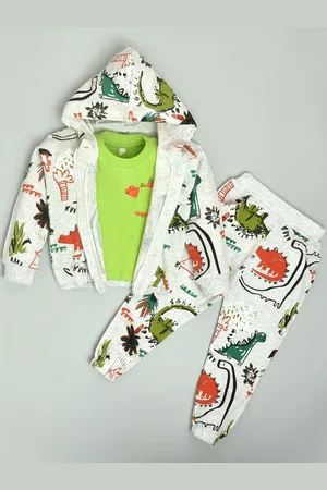 BAESD Unisex Kids Printed Hooded Sweatshirt