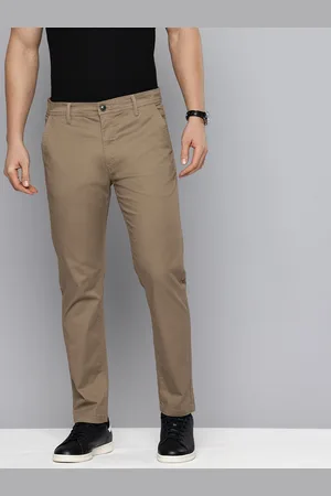 Flying Machine Men Slash Slim Tapered Fit Chinos Trousers
