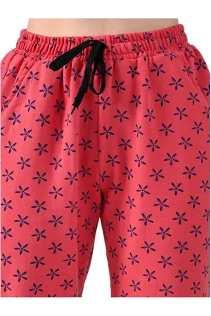 BAESD Women Floral Printed Mid Rise Trousers