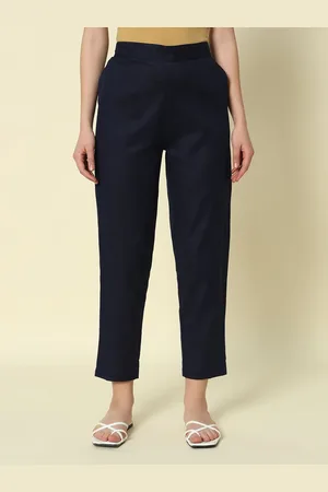 FIORRA Women Relaxed Mid-Rise Trousers