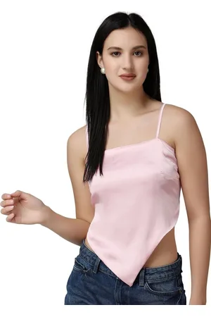 Popwings Women Sleeveless Crop Top