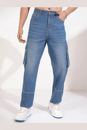 Highlander Men Cotton Straight Fit Light Fade Jeans