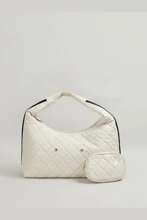 Max Collection Women Solid Quilted Hobo Bag