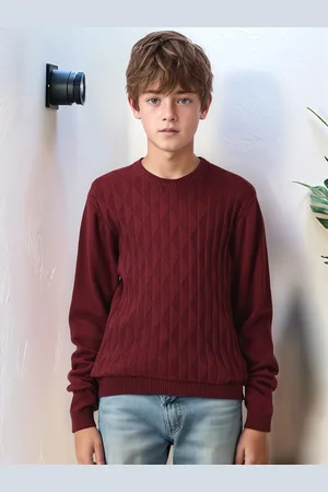 Nautica Boys Textured Sweater