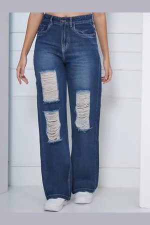 KOTTY Women Straight Fit High-Rise Stretchable Jeans