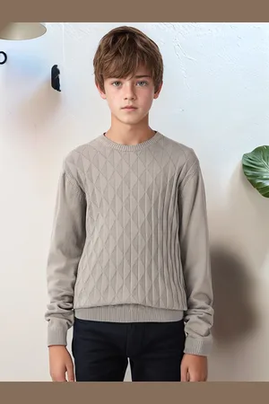 Nautica Boys Textured Sweater