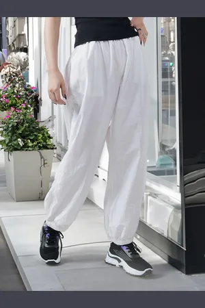 IZF Women Oversized Parachute Trousers