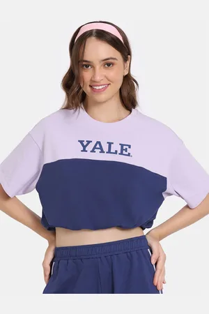 Zivame Women Colourblocked Cotton Crop Top