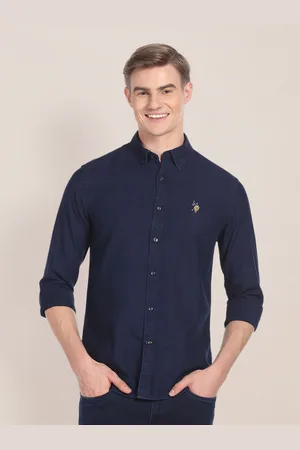 U.S. Polo Assn. Men Tailored Fit Cotton Casual Shirt