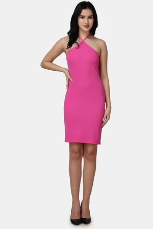 Popwings Women Off-Shoulder Bodycon Dress