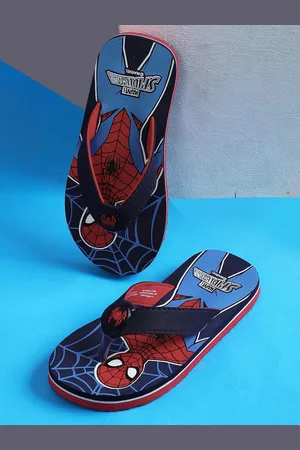 Kidsville Boys Spiderman Printed Thongs Flip Flops