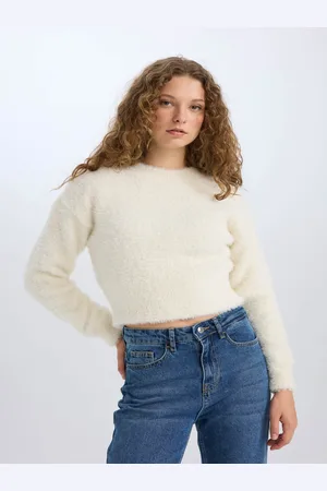DeFacto Women Crop Pullover