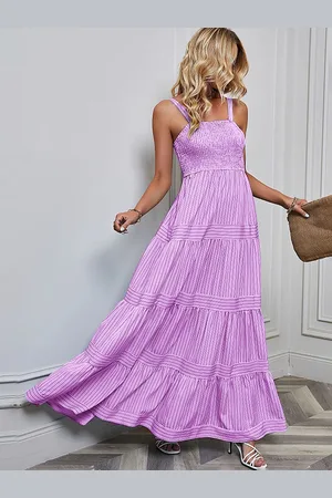 JC Mode Women Self Design Maxi Dress