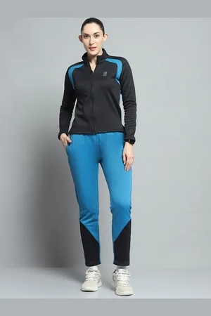 Rock.it Women Colourblocked Mid-Rise Tracksuit