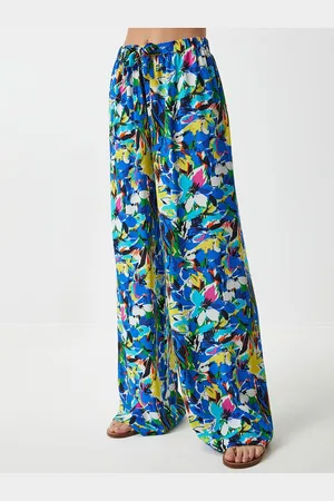 Happiness istanbul Women Floral Printed Trousers