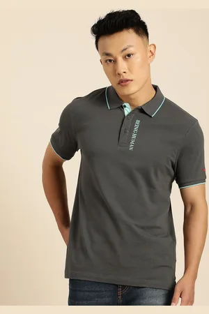 Being Human Men Hooded Applique T-shirt