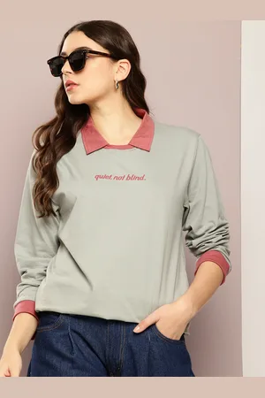 Dillinger Typography Printed Polo Collar Oversized Pure Cotton T-shirt