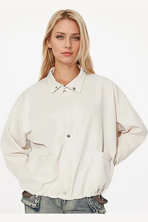 JC Mode Women Solid Bomber Jacket