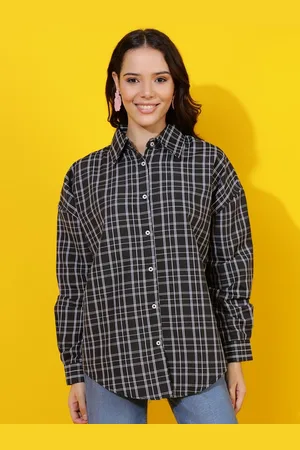 KOTTY Women Comfort Opaque Printed Casual Shirt