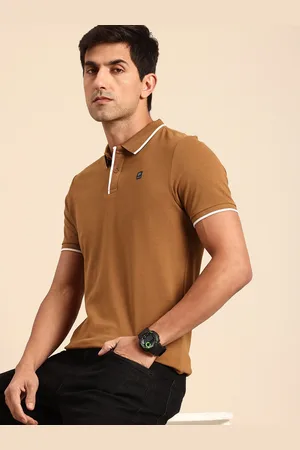 Being Human Pure Cotton Polo Collar T-shirt