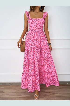 JC Mode Women Animal Printed Maxi Dress