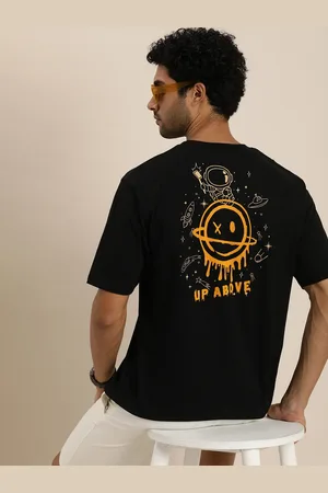 Difference of Opinion Men Printed Pure Cotton T-shirt