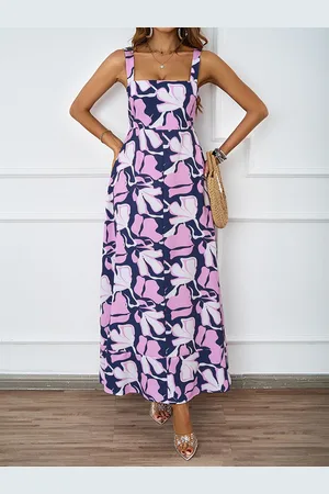 JC Mode Women Abstract Printed Maxi Dress