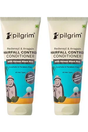 Pilgrim Set of 2 Redensyl & Anagain Hairfall Control Conditioner - 200ml each