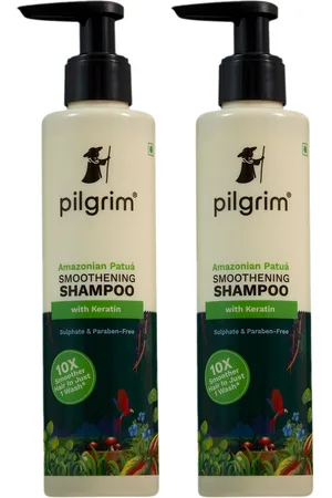 Pilgrim Set of 2 Advanced Patua & Keratin Smoothening Shampoo - 200ml Each