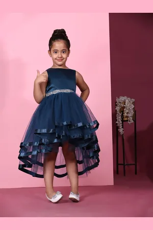 Toy Balloon Kids Girls Applique Net Fit & Flare Dress