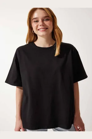 Happiness istanbul Women Extended Sleeves Cut Outs T-shirt
