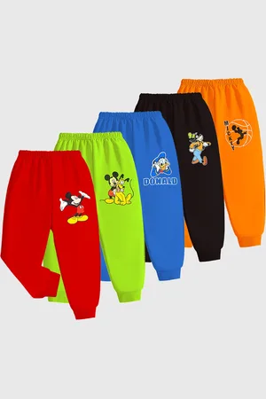 Miss and Chief Boys Pack Of 5 Printed Joggers