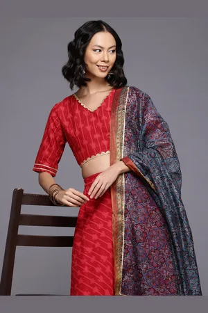 Ahalyaa Printed Ready to Wear Lehenga & Blouse With Dupatta
