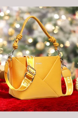 EXOTIC Women Textured Crossbody Leather Sling Bag