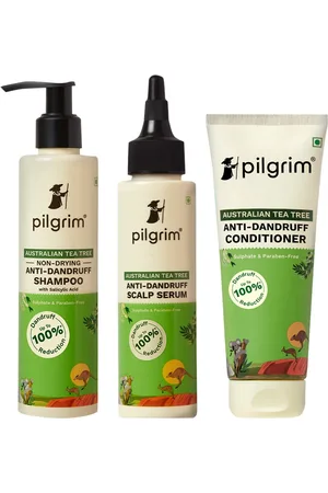 Pilgrim Australian Tea Tree Anti-Dandruff 3-Pcs Hair Care Combo