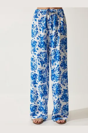 Happiness istanbul Women Floral Printed Trousers
