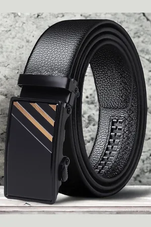 Provogue Men Leather Textured Belt