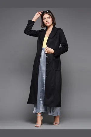 Miss Chase Women Geometric Longline Sporty Jacket